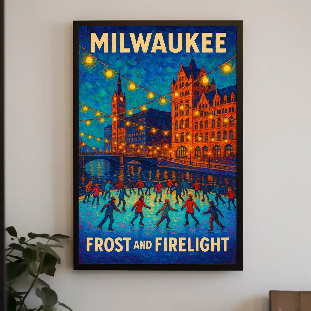 Milwaukee Frost and Firelight Poster