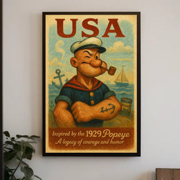Popeye 1929 Art Poster POP-104