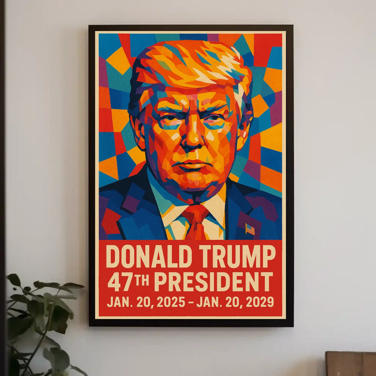 Donald Trump 47th President Poster