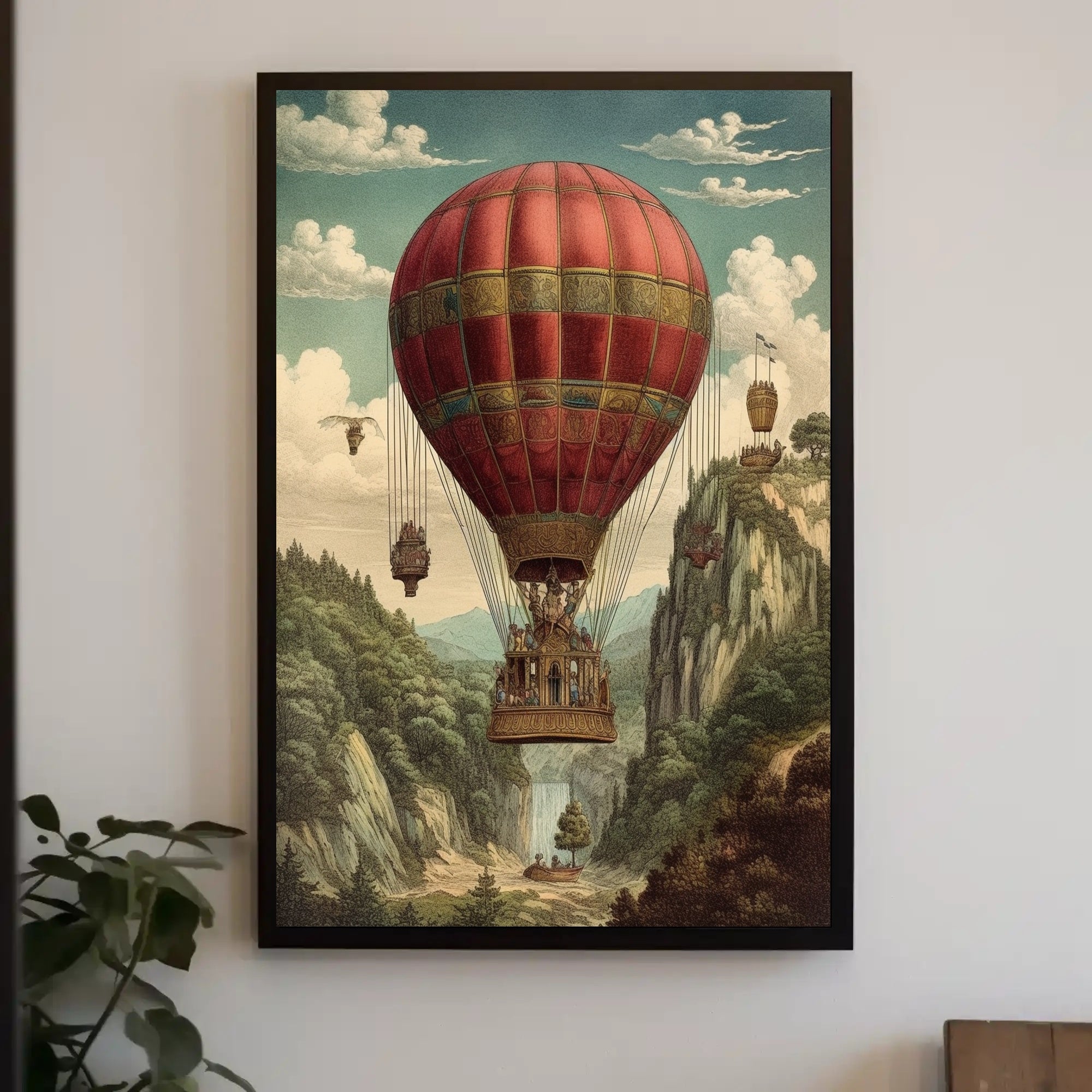 Journey Through the Skies Poster