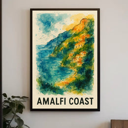 Amalfi Coast Poster