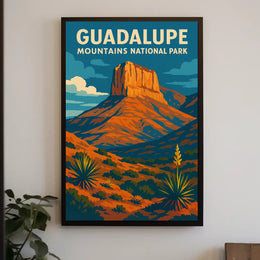 Guadalupe Mountains National Park Poster