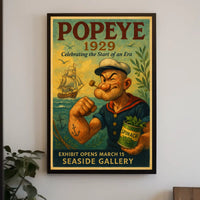 Popeye 1929 Art Poster POP-04