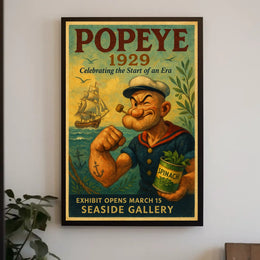 Popeye 1929 Art Poster POP-04