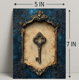 The Ornate Key Poster