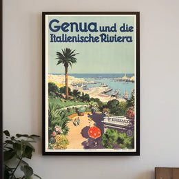 Genua Und Die Italienische Riviera Poster