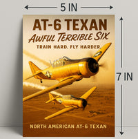 North American AT-6 Texan Poster PosterGoat