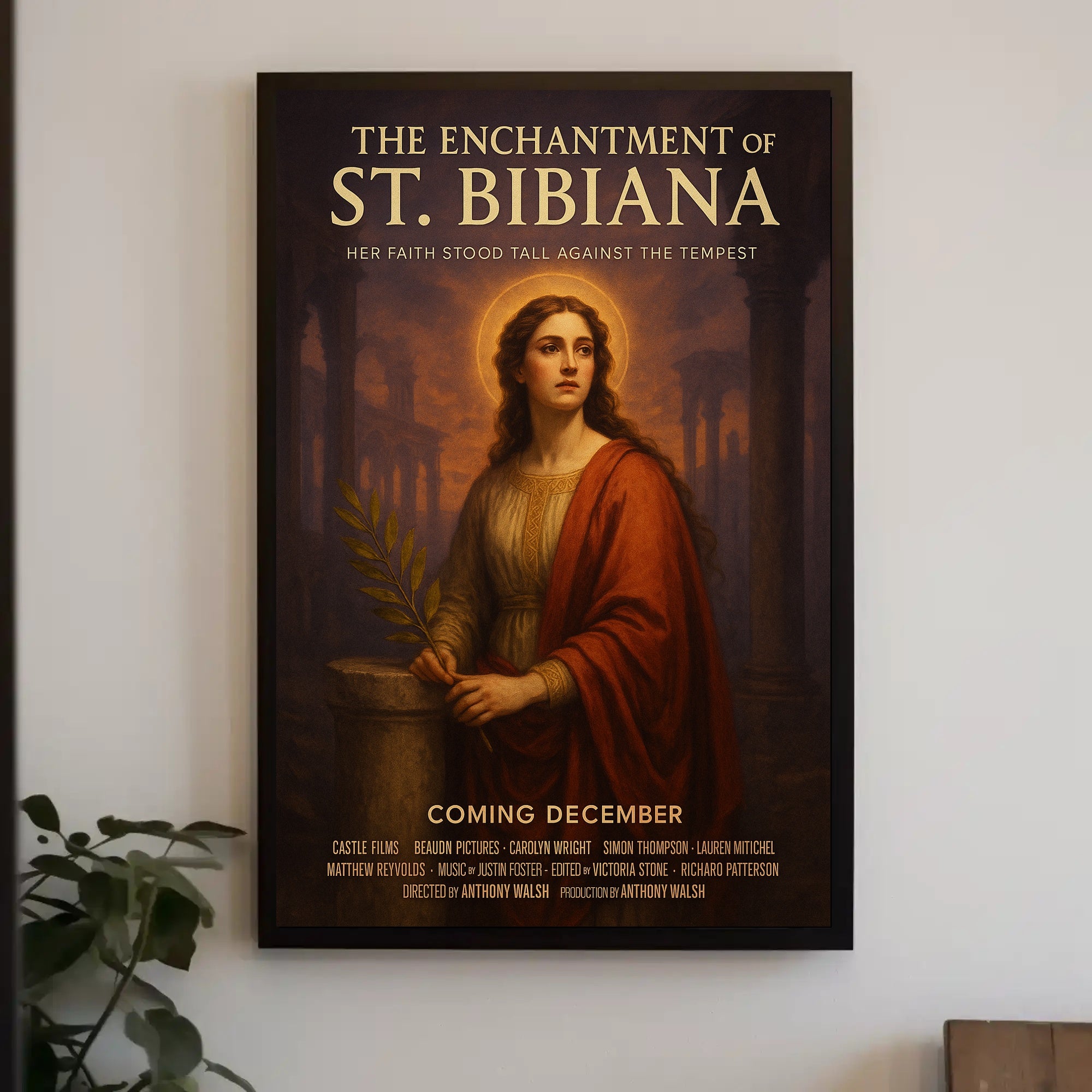 The Enchantment of St. Bibiana Historical Poster PosterGoat