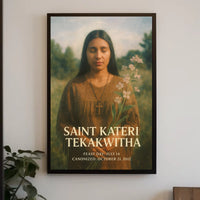 Saint Kateri Tekakwitha Poster