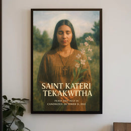 Saint Kateri Tekakwitha Poster