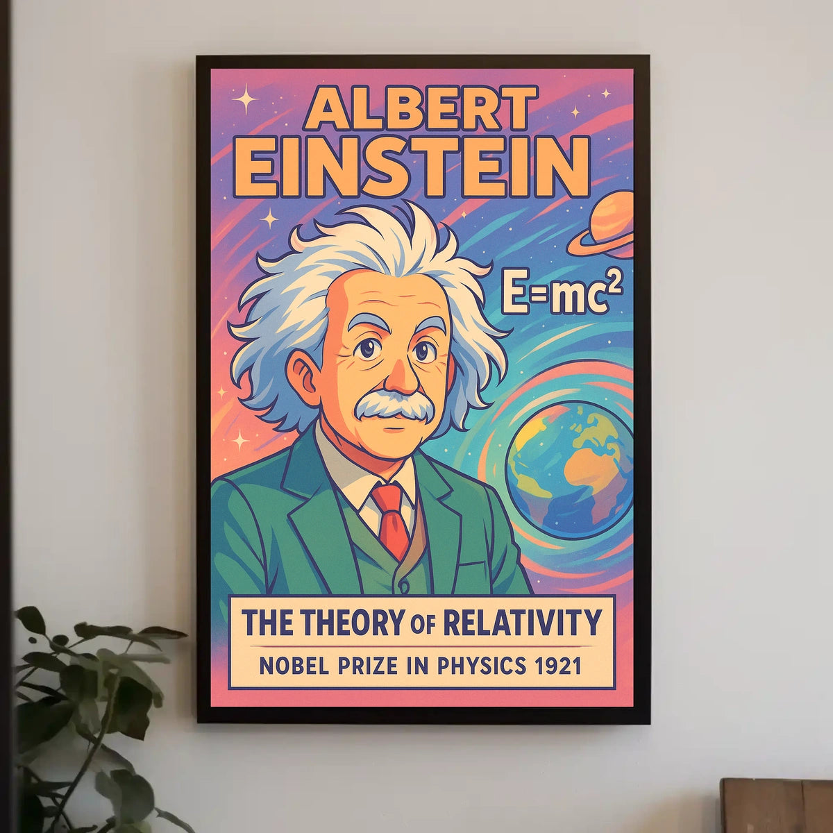Albert Einstein The Theory Of Poster