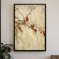 Winter Berries Poster