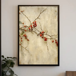 Winter Berries Poster