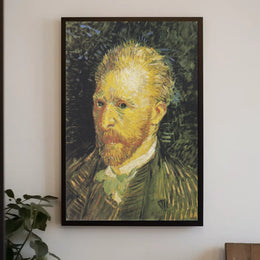 Vibrant Self-Portrait Poster