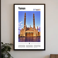 Yemen's Architectural Heritage: A Cultural or Heritage Poster PosterGoat