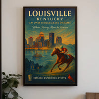 Louisville Gateway to Bluegrass Dreams Poster