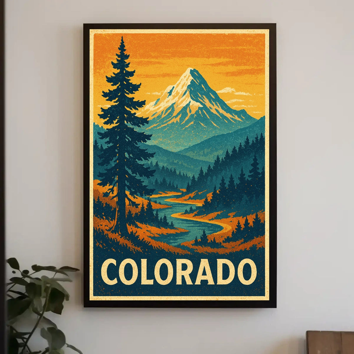 Majestic Colorado Landscape Poster