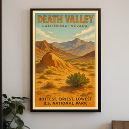 Death Valley National Park Poster
