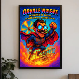 Orville Wright - Inventor of Flight Poster PosterGoat
