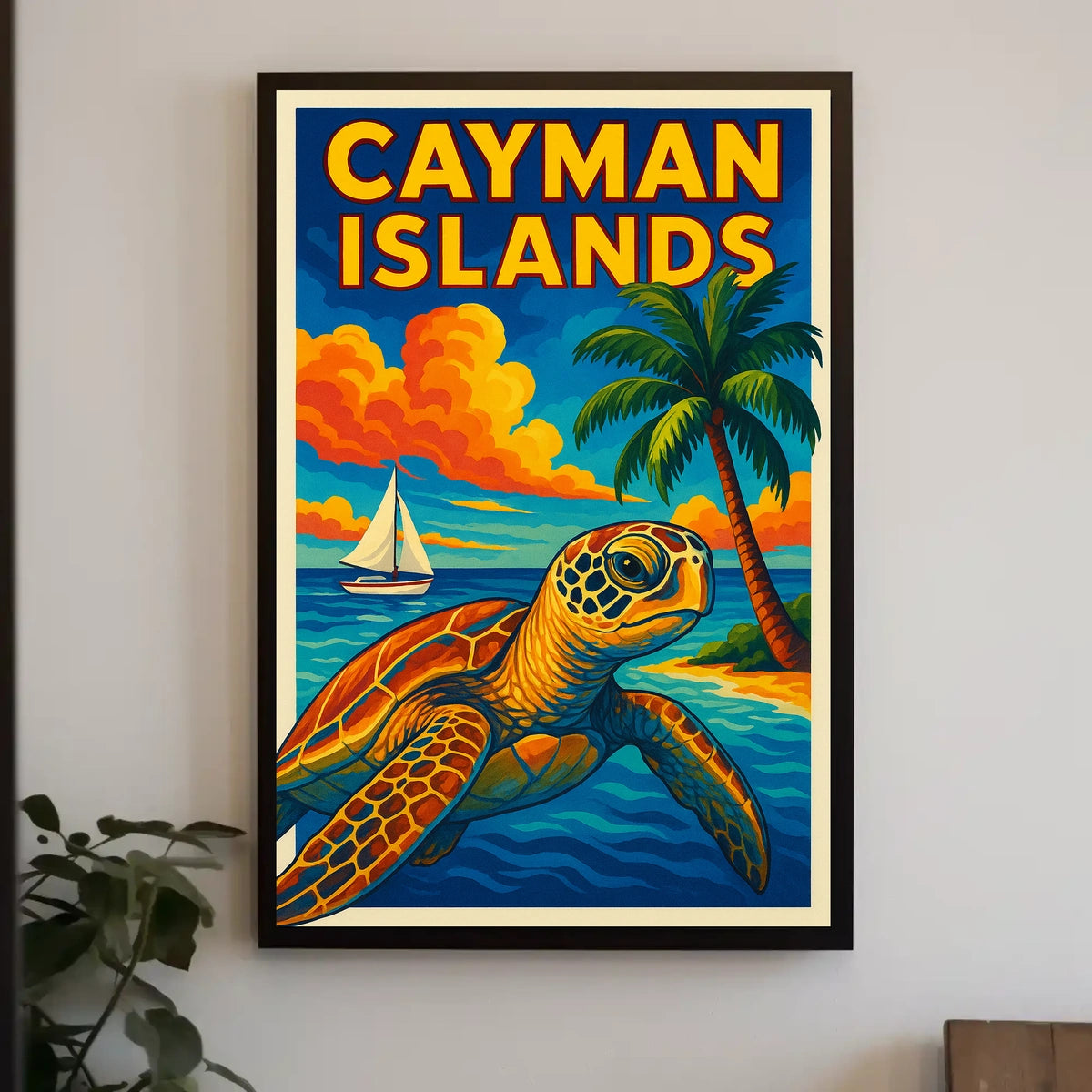 Cayman Islands Paradise Poster