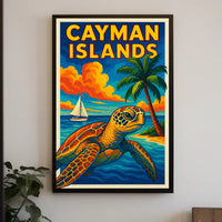 Cayman Islands Paradise Poster
