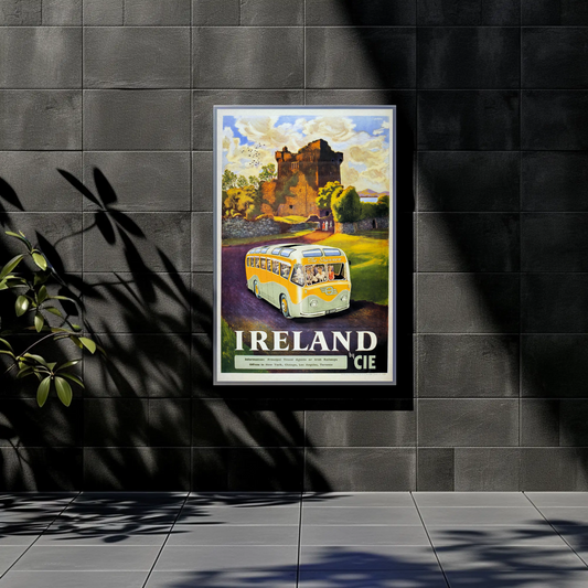 Ireland by CIE Vintage Poster
