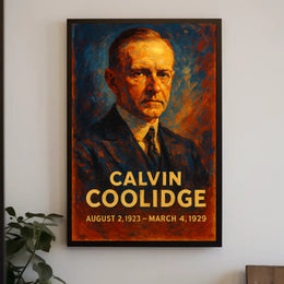 Calvin Coolidge Poster