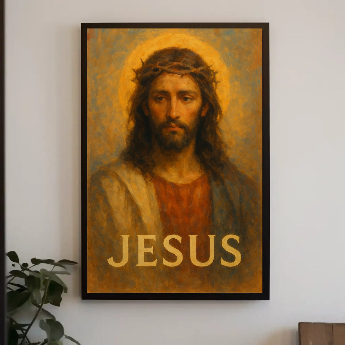 Jesus Christ Portrait Poster