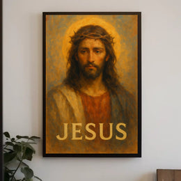 Jesus Christ Portrait Poster