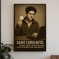 Saint Carlo Autis Poster