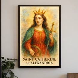 Saint Catherine of Alexandria Poster