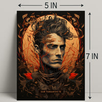 Sar Tamakiikte Enigmatic Portrait Poster