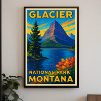 Glacier National Park Montana Poster