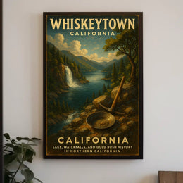 Whiskeytown, California Poster
