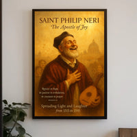 Saint Philip Neri The Apostle of Joy Poster