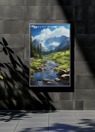 Rocky Mountain National Park Poster