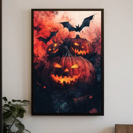 Haunted Halloween Night Poster