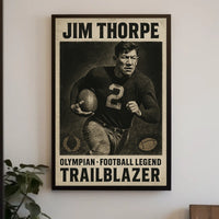 Jim Thorpe Legendary Trailblazer Poster