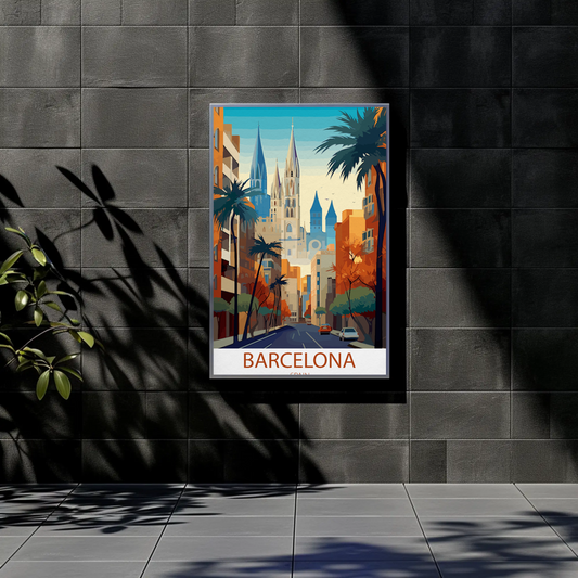 Barcelona Spain Poster