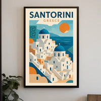 Santorini  Greece Poster PosterGoat