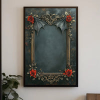 Gothic Elegance Frame Poster