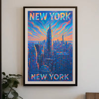 New York Skyline Poster