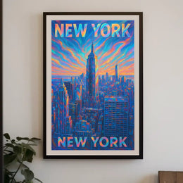 New York Skyline Poster