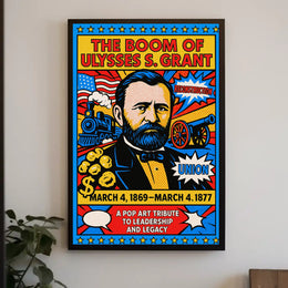 Ulysses S. Grant Leadership Legacy Historical or Presidential Poster