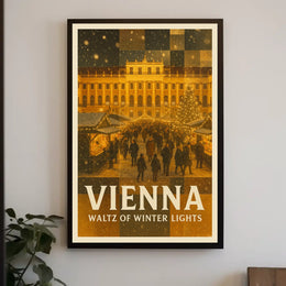 Vienna Waltz Of Winter Lights Poster