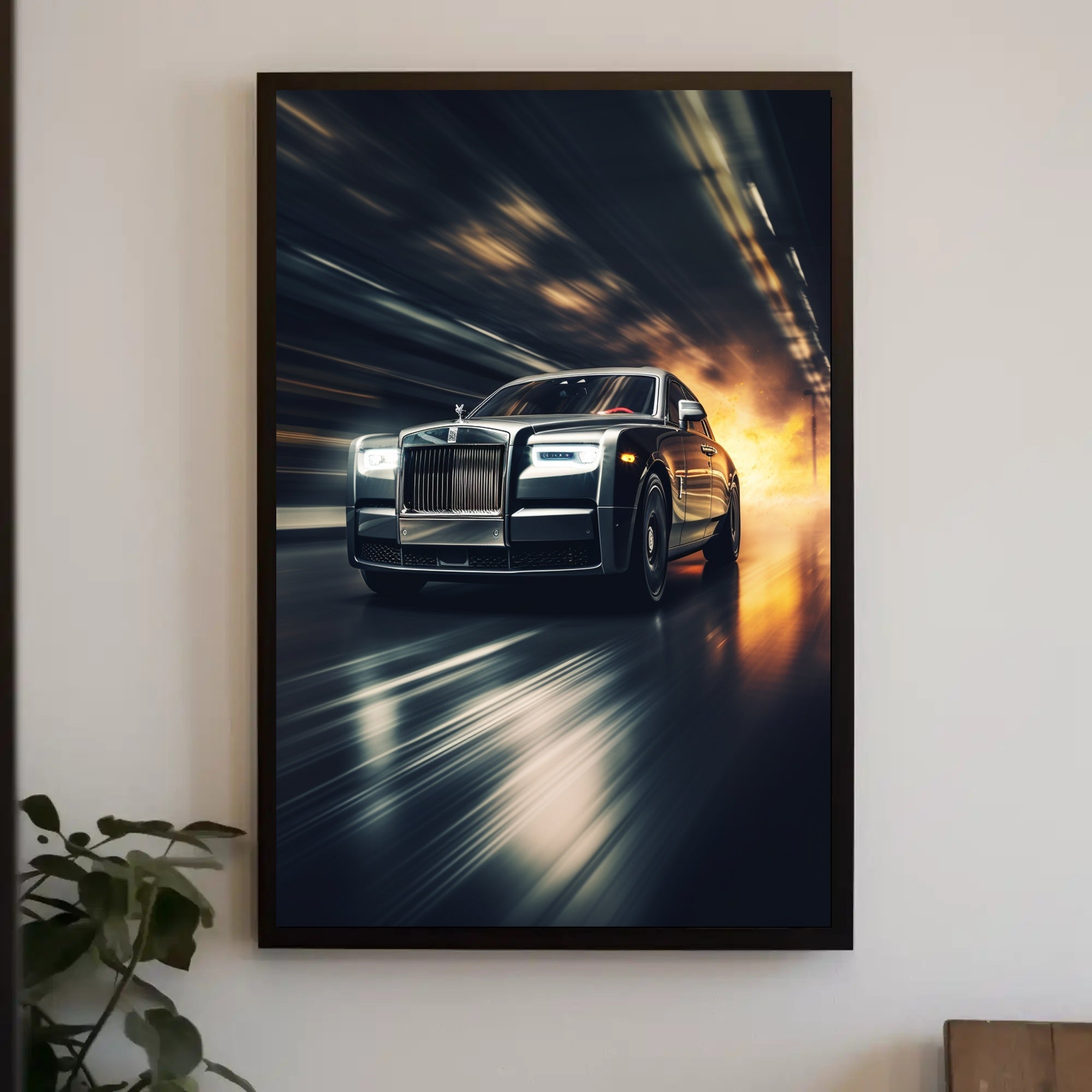 Speed And Elegance Poster