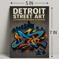 Detroit Street Art Wall Art Print PosterGoat