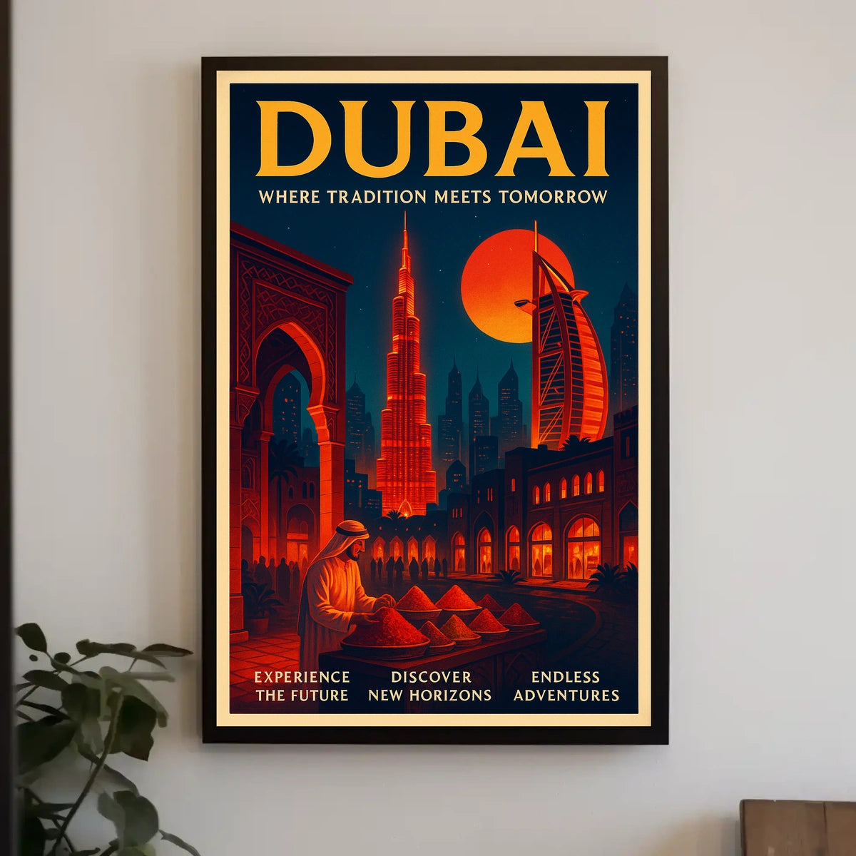 Dubai Poster Where Tradition Meets Tomorrow For Homeowners