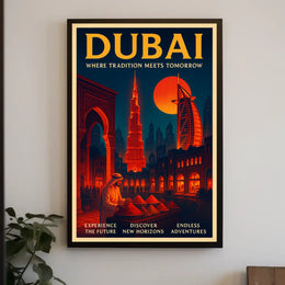 Dubai Poster Where Tradition Meets Tomorrow For Homeowners