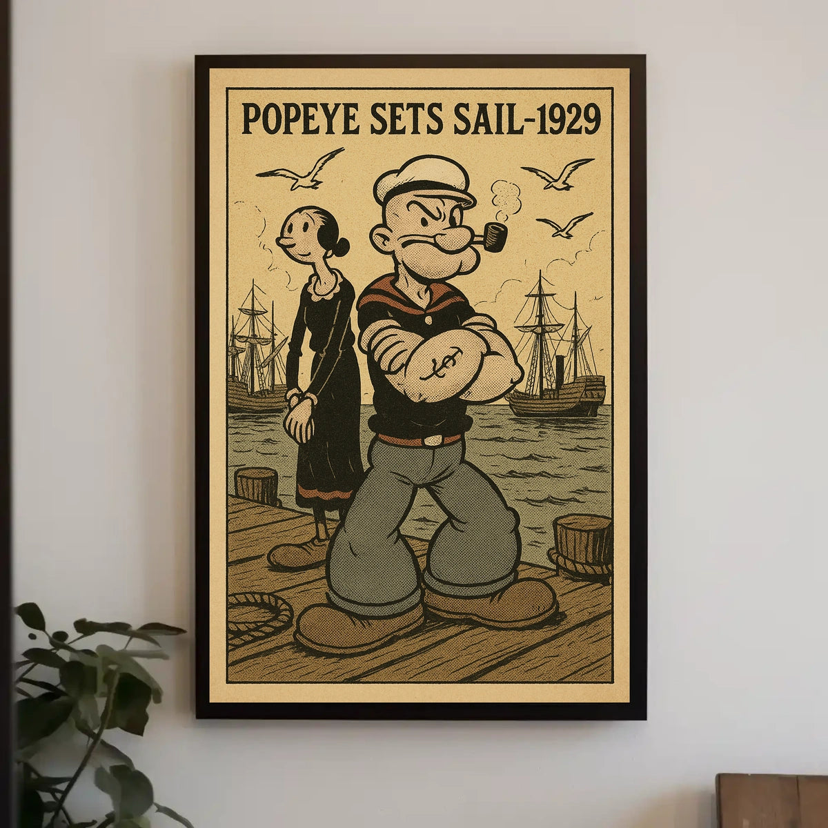 Popeye 1929 Art Poster POP-185